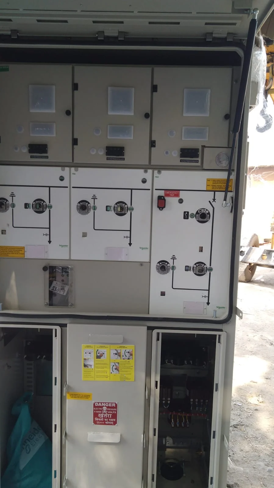 Switchgear panel