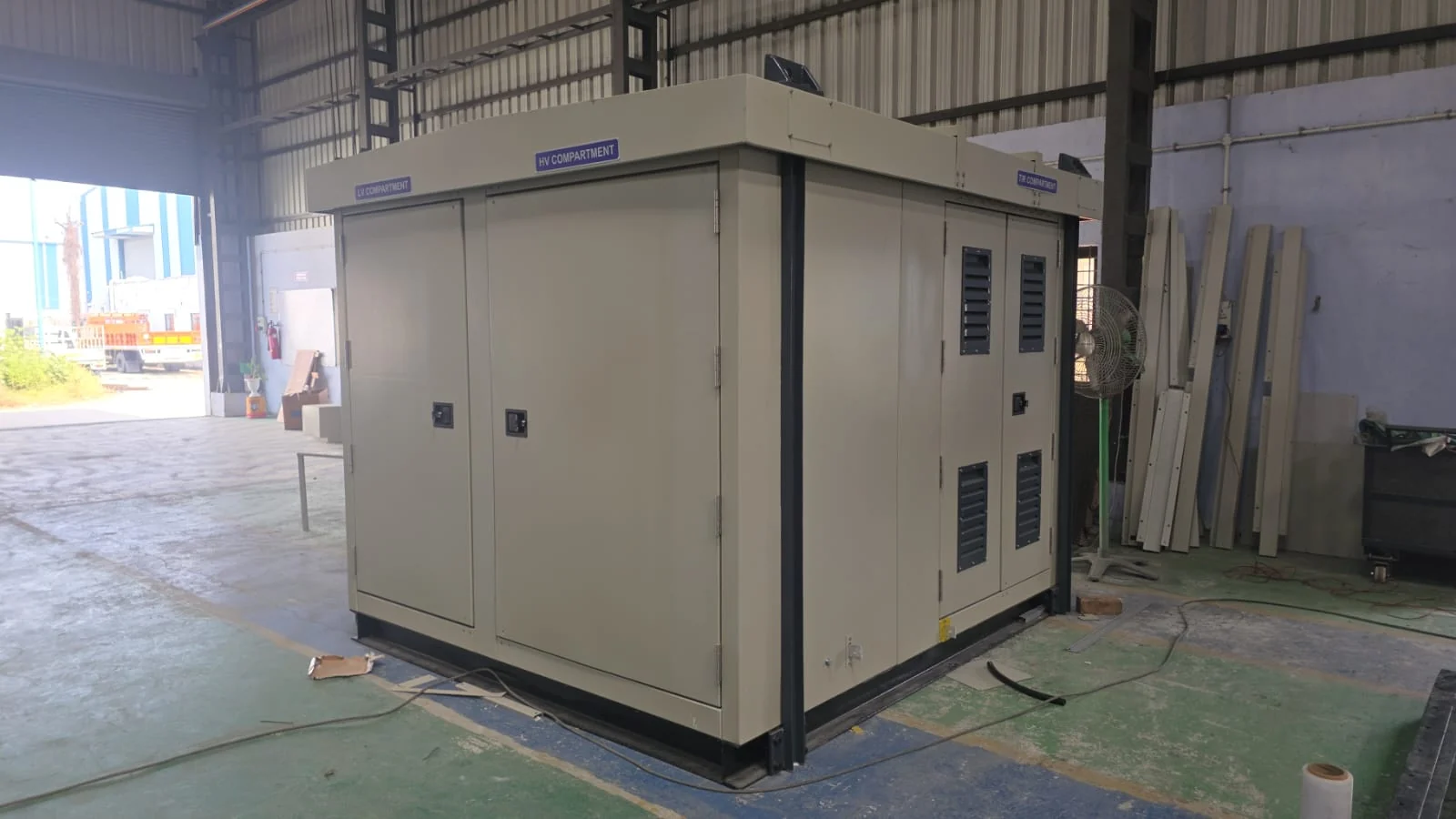 Compact substation enclosure
