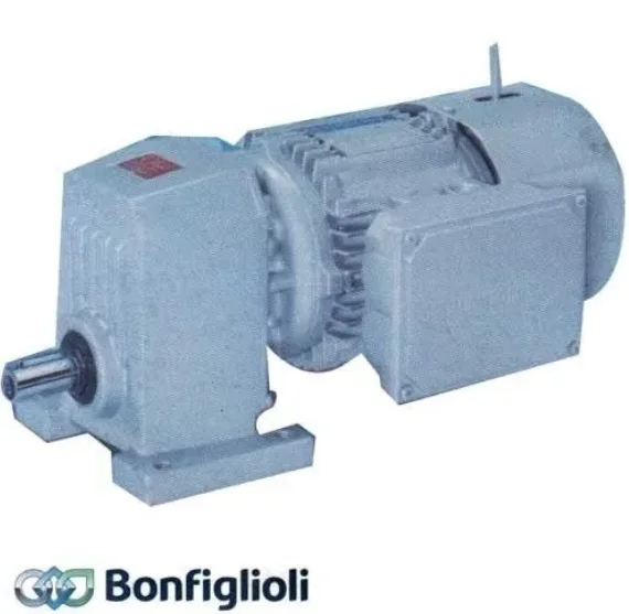 Industrial motor and gearbox