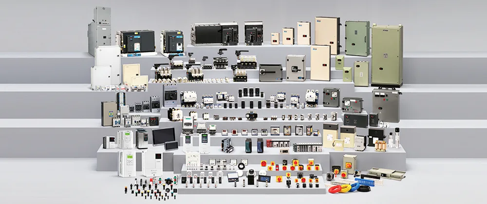 Range of low-voltage switchgear components